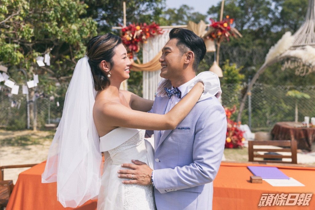 吳浩康和郭思琳雙囍臨門。